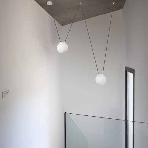 Люстра Mine белая