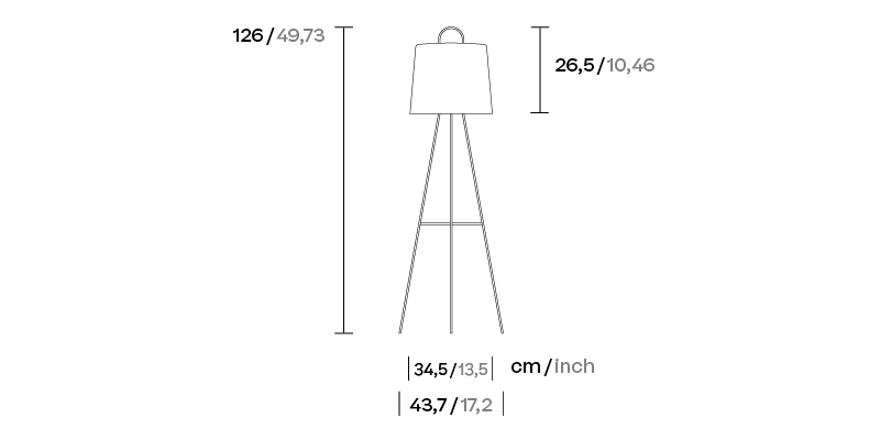 Торшер Mia L KS5700800