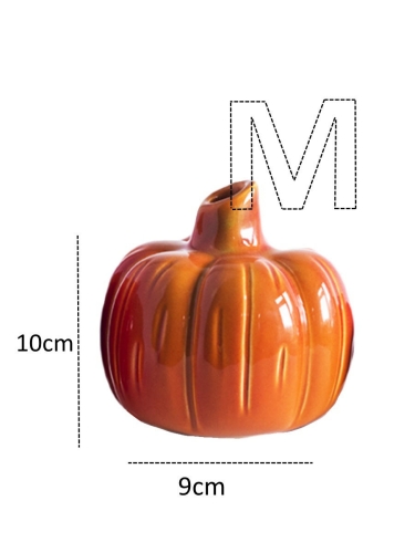 Статуэтка Тыква "M" ( 9*10см) для декора дома ваза для кухни Terra Design TDTK-02M01