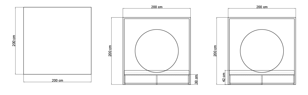 Уличная беседка Cube SEASHELL