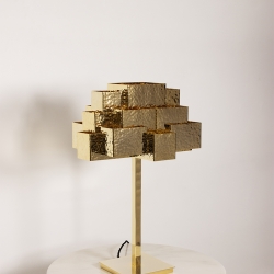 Настольная лампа Inspiring Trees Hammered Золотой