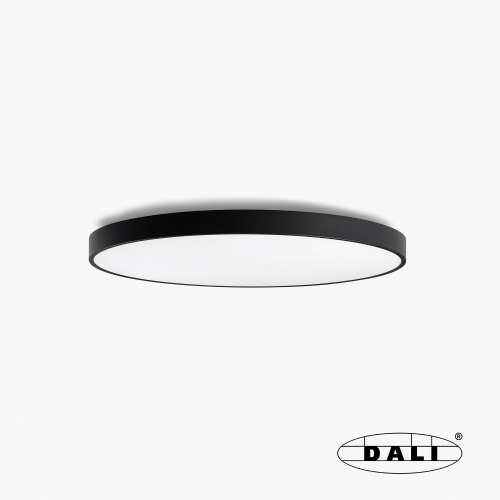 Потолочный светильник DOMIO Ш800 78W черный OPAL 4000K CRI80 DALI