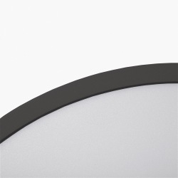 Потолочный светильник DOMIO Ш800 78W черный OPAL 4000K CRI80 DALI