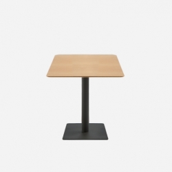 Стол Flat с квадратным основанием 49х49см (высота 72 см) 60x60cm