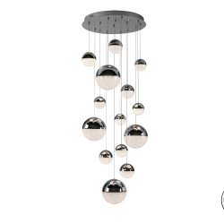 Люстра Sphere 14L хромированная D60 DIMABLE