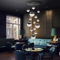 Люстра Sphere 14L хромированная D60 DIMABLE