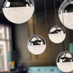 Люстра Sphere 14L хромированная D60 DIMABLE