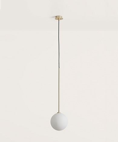 Подвесной светильник Ball латунный