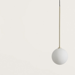 Подвесной светильник Ball латунный