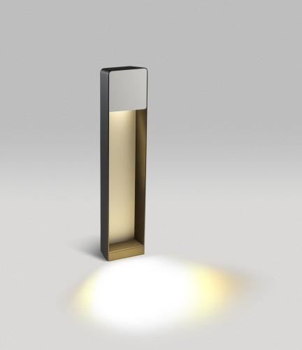 Уличный торшер Lab B 60 графитово-белый