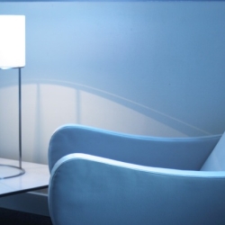 Настольная лампа 2098 T40 nickel/white