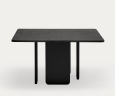 Обеденный стол квадратный Arq черный