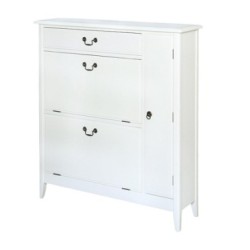 Тумба для обуви White Eneko