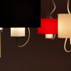 Люстра 2121-3 nickel/ black