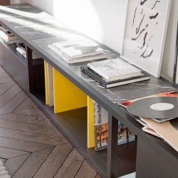 Тумба под ТВ Kai из дуба Kai Black