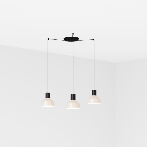 Подвесной светильник Kombo бежевый 3L