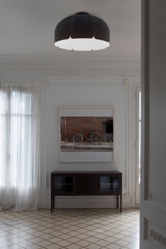 Люстра Mute темно-серая 4000K