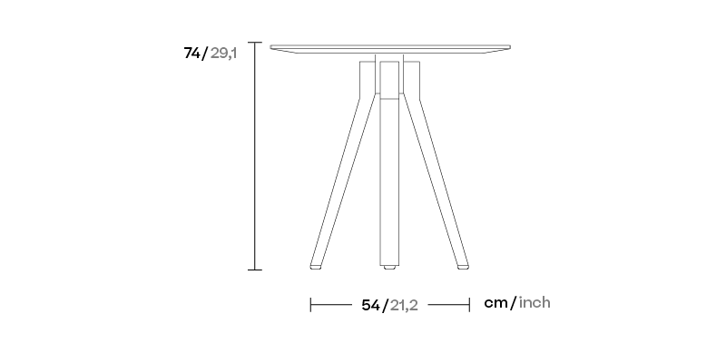 Обеденный стол Vieques KS4102000