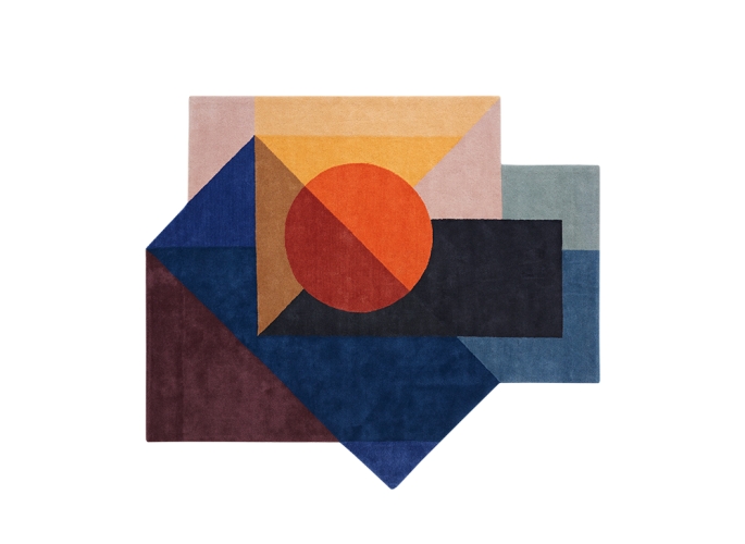 Ковер Zoe Kubb Multi 208x240