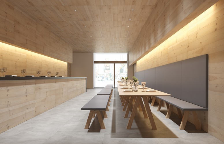 Стол обеденный Trestle 200x90 cm