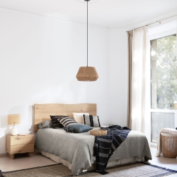 Чехол для подушки Tazu из 100% льна светло-серого цвета 45 x 45 см