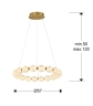 Roxan Люстра в золотой отделке D57