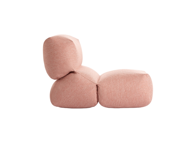 Уличное кресло-пуф Grapy Vichy Orange