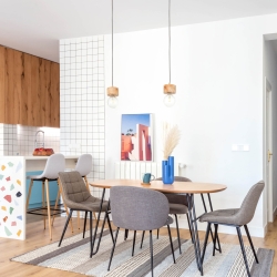 Стол Novaks 140 (220) х90 черный, шпон натуральный