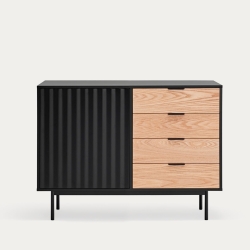 Сервант Sierra 1D4Dr черный