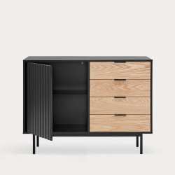 Сервант Sierra 1D4Dr черный