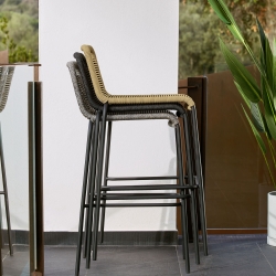 Барный стул Glenville 74 см черный