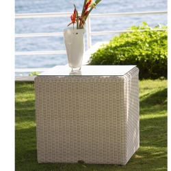 Приставной столик Calderan WHITE WASH