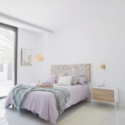 Чехол для подушки Deyarina серо-белый 45 x 45 см