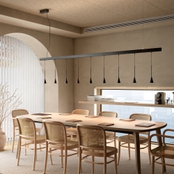 Подвесной светильник Skybell Linear S/9L/21-23