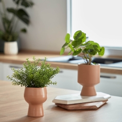 Сервировочная доска Romina из массива акации семиугольная