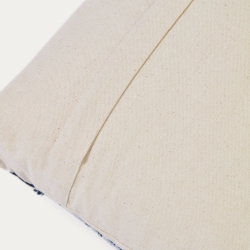 Чехол для подушки Margarte из 100% хлопка в черно-белую полоску 45 x 45 см