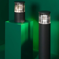 SCREEN 800 Темно-серый маячковый светильник 4000K 360º DALI