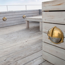 Латунный настенный светильник Timon