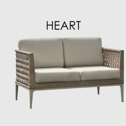 Диван двухместный Heart SEASHELL