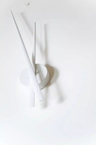 Часы Oj White 80 см (белый)