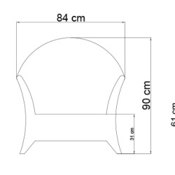 Кресло Malta MOCCA