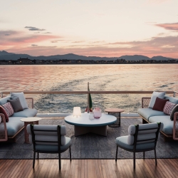 Столик Mesh Ø48 алюминий KS1702000