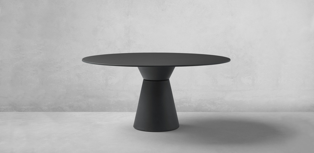 Стол круглый с основанием 38см Essens Ø90cm