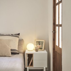 Тумбочка Corvo 2Dr кремовая