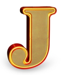 Напольный светильник LETTER J GRAPHIC
