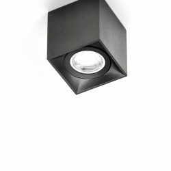 Потолочный светильник Dau 80 GU10 C черный