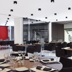 Потолочный светильник Dau 80 GU10 C черный