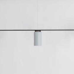 Подвесной линейный светильник с 3 плафонами ASPEN SH Ax2 / ASPEN SH B 80 см