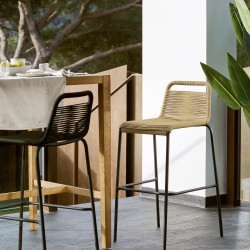 Барный стул Glenville 74 см бежевый