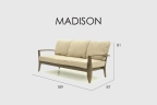 Диван Madison BRONZE